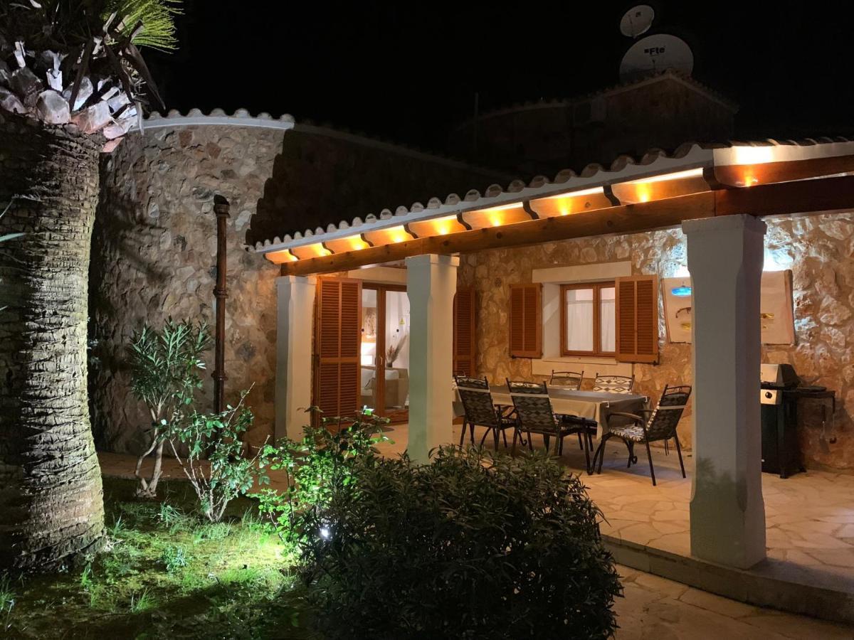 Villa Sanchez In Strandnahe Mit Pool, Jacuzzi, Klima, Wifi, Gas Bbq Santanyi Ngoại thất bức ảnh