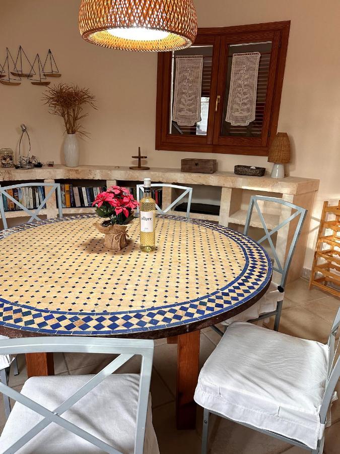 Villa Sanchez In Strandnahe Mit Pool, Jacuzzi, Klima, Wifi, Gas Bbq Santanyi Ngoại thất bức ảnh